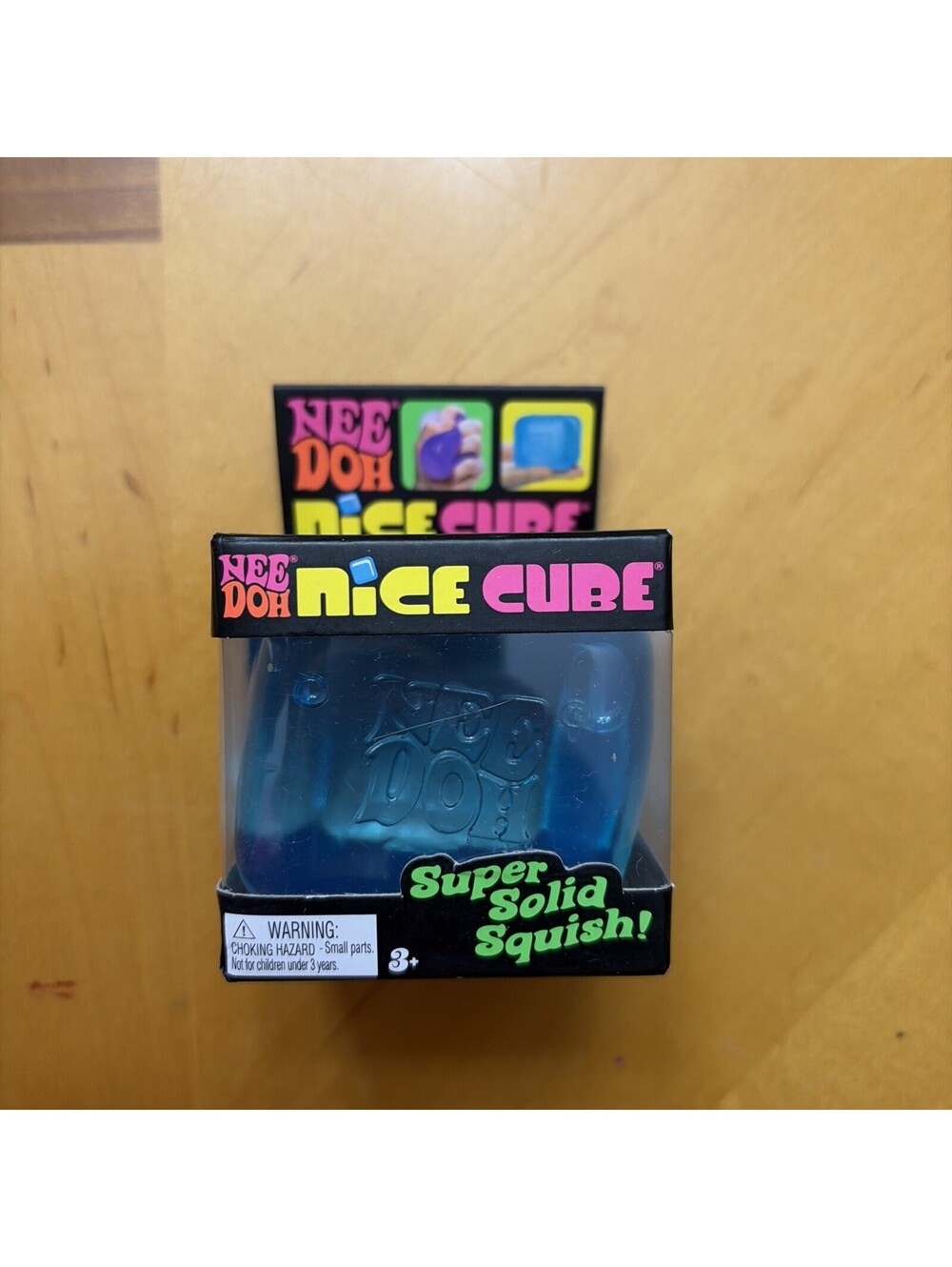 NEEDOH Nice Cube Blue Edition Super Solid Squish Sensory/Stress Toy Sealed! 🧊